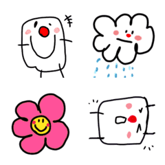 [LINE絵文字] テキトーな絵文字の画像