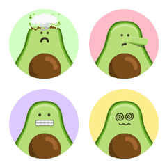 [LINE絵文字] Mimi the Avocado: Essentials 2の画像