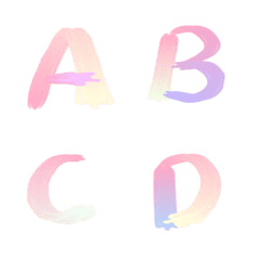 [LINE絵文字] English Words ABC125の画像