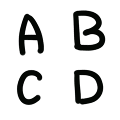 [LINE絵文字] English abc 1の画像