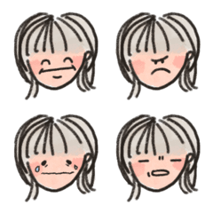 [LINE絵文字] Cutie shorthairの画像