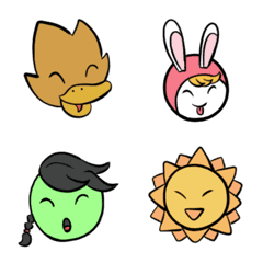 [LINE絵文字] Forever Toon Emojiの画像