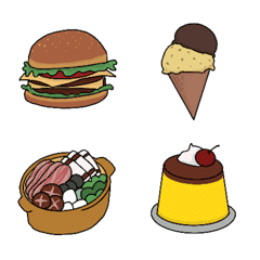 [LINE絵文字] Foodloveの画像