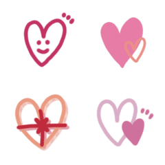 [LINE絵文字] Cute love stickers2の画像