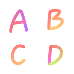 [LINE絵文字] English Words ABC133の画像