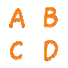 [LINE絵文字] English Words ABC134の画像