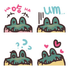 [LINE絵文字] Crocodile Mr. Paddy's Daily Emojiの画像