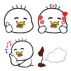 [LINE絵文字] Guten Duck Emojiの画像