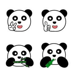 [LINE絵文字] QQ Pandaの画像