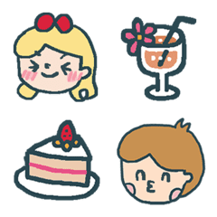 [LINE絵文字] Miss. Sugar's emoji stickers 2の画像