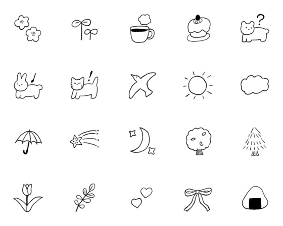 [LINE絵文字]punpunemojiの画像一覧