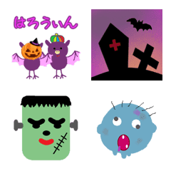 [LINE絵文字] 秋★たぶんハロウィンの画像