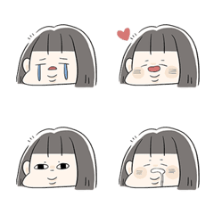 [LINE絵文字] sunny facial expressionの画像