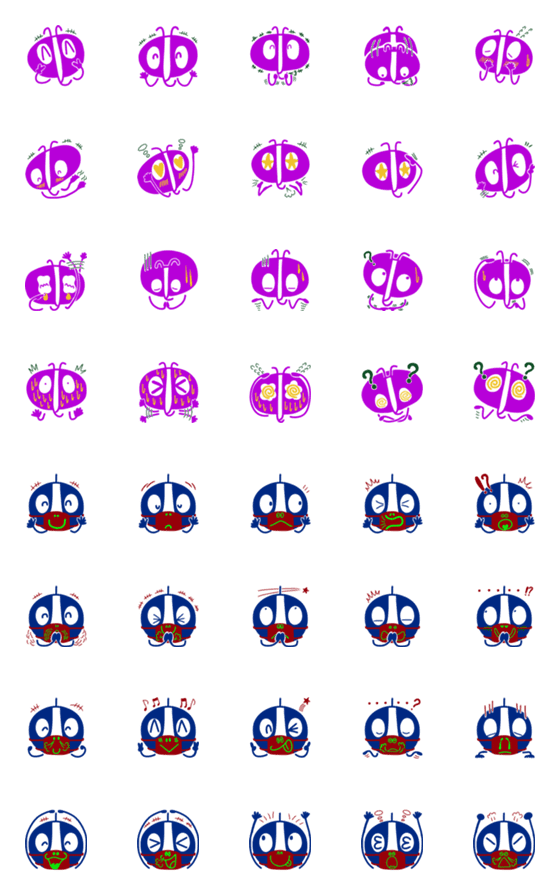 [LINE絵文字]soranariの絵文字(Soraのマスクバーション)の画像一覧