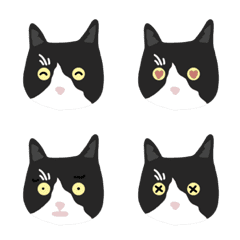 [LINE絵文字] Mini Bat Cat v.1の画像