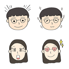 [LINE絵文字] Duoruo's Emoji #1の画像