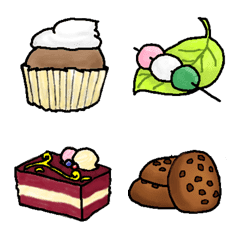 [LINE絵文字] Dessert (Comprehensive Edition)の画像