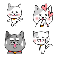 [LINE絵文字] 飼い猫のたまシリーズの絵文字【第二弾】の画像