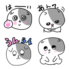 [LINE絵文字] ❤スコにゃんこ❤(スコティシュ)の画像