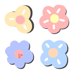 [LINE絵文字] The simple flowerの画像