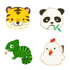 Line絵文字 かわいい動物園 40種類 1円