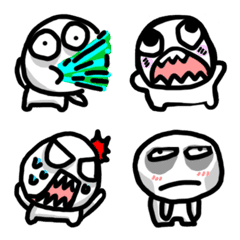 [LINE絵文字] Super practical/ugly/Text stickers (3)の画像