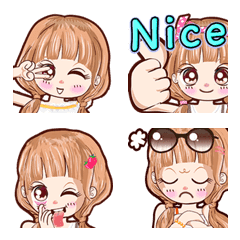 [LINE絵文字] Tid-Choang Emoji V.1の画像