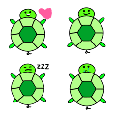 [LINE絵文字] Daily life of turtle1の画像