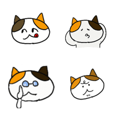 [LINE絵文字] ねこだるま2021の画像