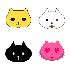 [LINE絵文字] いろいろ猫の画像