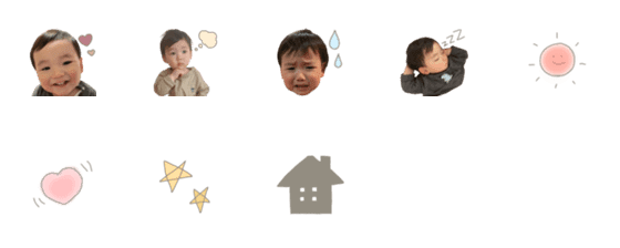 [LINE絵文字]HACHI emojiの画像一覧