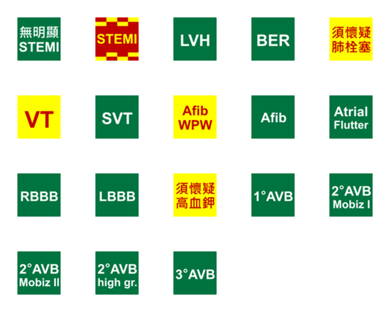 [LINE絵文字]EKG interpretation emoji 2の画像一覧