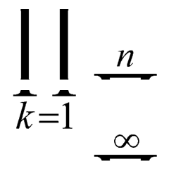 [LINE絵文字] パイ(Π)--総乗,総積の画像