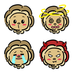 [LINE絵文字] Jubjang Emojiの画像