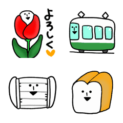 [LINE絵文字] 丸くてゆるいヤツ（使える絵文字）の画像