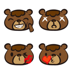 [LINE絵文字] CUTE three BEARの画像