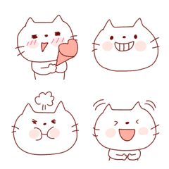 [LINE絵文字] 変顔なねこ5の画像