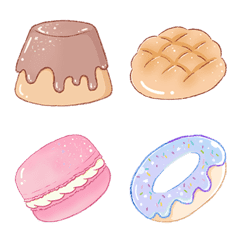 [LINE絵文字] dessert pastelの画像