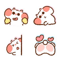 [LINE絵文字] Hello, Hamsterの画像