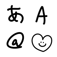 [LINE絵文字] キッド手書きの画像