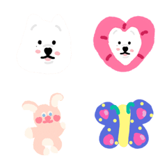 [LINE絵文字] My samoyed puppyの画像