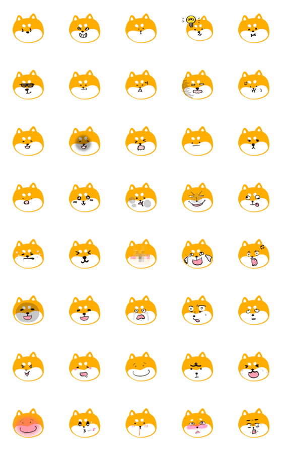 [LINE絵文字]President Shiba Inuの画像一覧