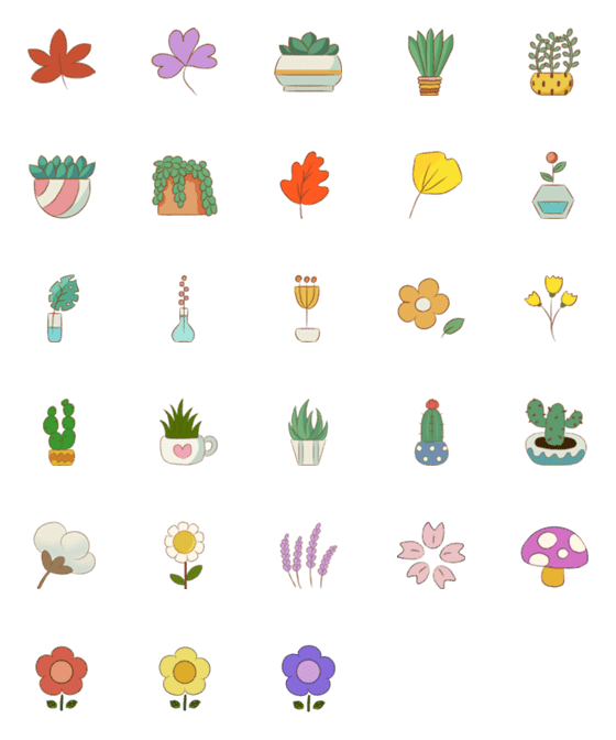 [LINE絵文字]Spring and springの画像一覧