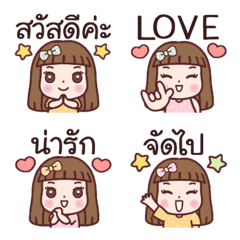 [LINE絵文字] EmojiJinjyGirlの画像