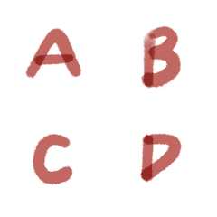 [LINE絵文字] English Words ABC93の画像