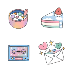 [LINE絵文字] cute every dayの画像