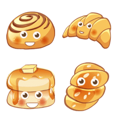 [LINE絵文字] Bread emoji Collectionの画像