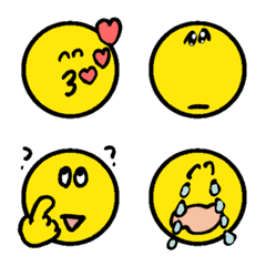 [LINE絵文字] ゆるいスマイル 13の画像