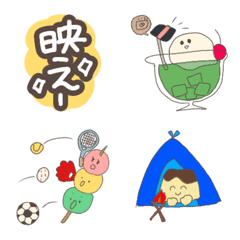 [LINE絵文字] スイーツ部 活動するの画像