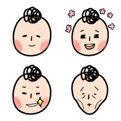 [LINE絵文字] E-mao Emoji (part 1)の画像